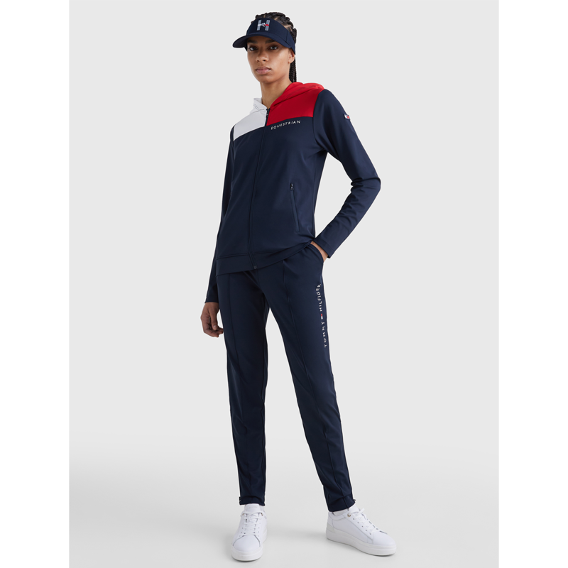 Tommy Hilfiger Women's Performance Colourblock Zip-Hoodie - Desert Sky-3